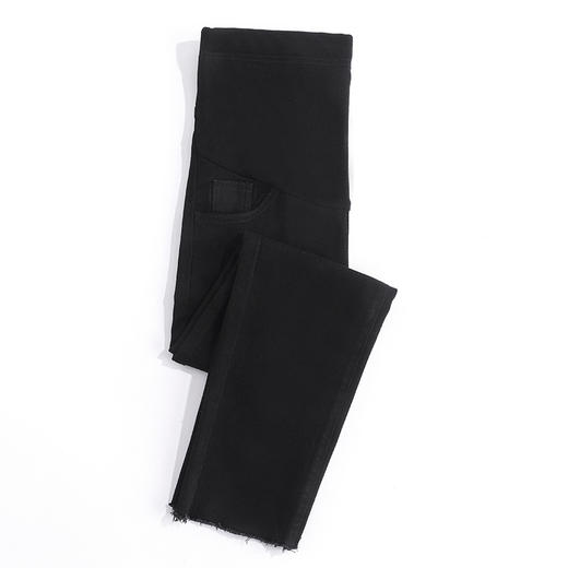 【直筒版型 遮肉显瘦 柔软舒适】孕妇裤子春秋款外穿小个子直筒牛仔裤春季休闲托腹打底裤孕妇春装 商品图5