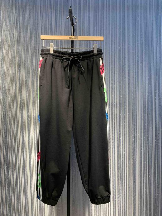 水淼2022春爆款 超显瘦时尚休闲运动松紧腰休闲裤3855 商品图1