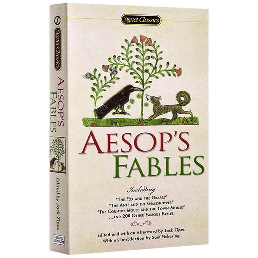 伊索寓言 英文原版 Aesop's Fables 203个故事英语经典文学小说名著正版进口书籍 英文版【经典文学读物】 商品图1