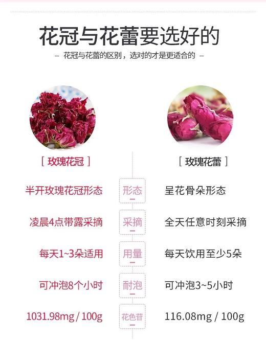 美容养颜，国标GB开头玫瑰花茶 22MM075 商品图11