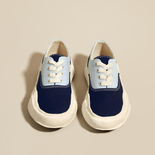 【感受品质】帆布鞋女春夏厚底小众溶解鞋休闲板鞋潮 商品图0