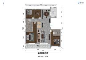 融创红岛湾165㎡