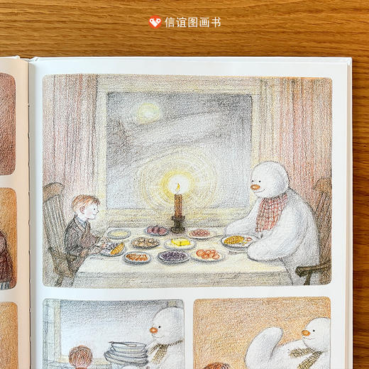 信谊世界精选图画书：雪人+雪人和小雪狗（套装共2册） 商品图2