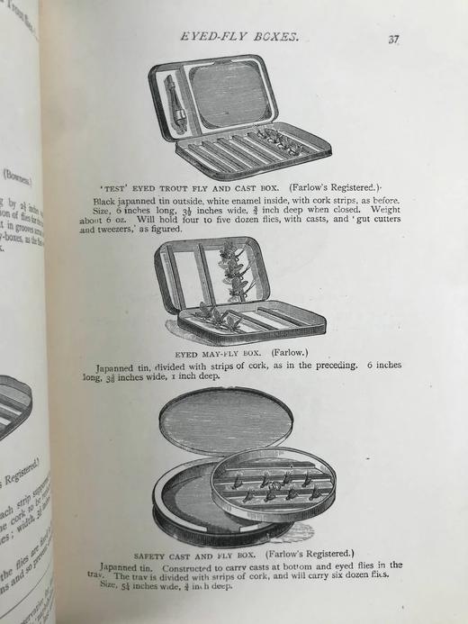 1893年 垂钓指南（全2卷） 数百幅版画插图 漆布精装32开 商品图12