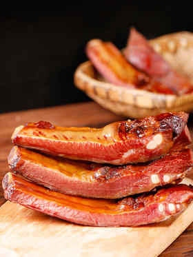 四川特产 古蜀味道烟熏腊排骨