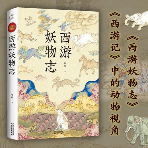 西游妖物志 赵爽著 四大名著西游记世界妖怪大百科 解读49个妖怪动物原型和身世演化 科普知识民俗文化历史典故 商品图0