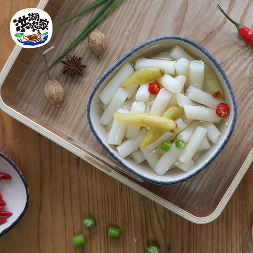 湖北特产 洪湖藕带 泡椒藕尖 酸辣味 350g/袋 商品图2