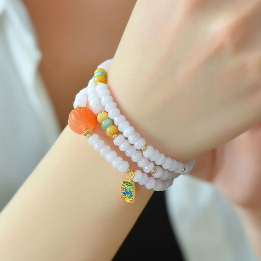 粉翡南红多圈 商品图1