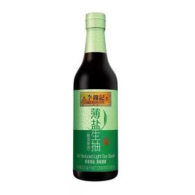 李锦记薄盐生抽500ml