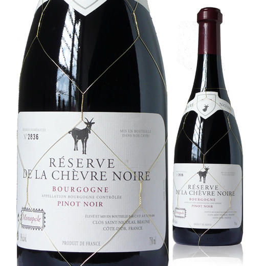 尚桐菲拉城堡优选勃艮第红葡萄酒2012年 C. Charton Fils Reserve de la Chevre Noire Bourgogne AOC Pinot Noir 2012 商品图0
