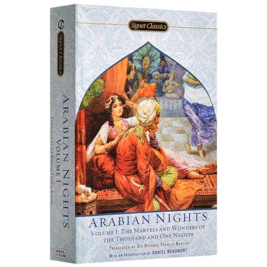 正版 一千零一夜 英文原版小说 The Arabian Nights 天方夜谭 英文版原版文学书 阿拉伯民间故事书集 进口书籍 商品图1