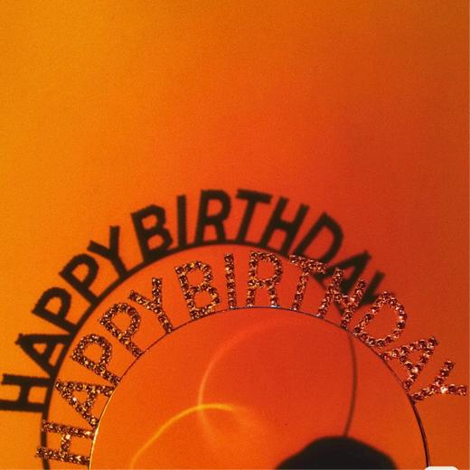 日落灯+英文生日发箍 商品图1