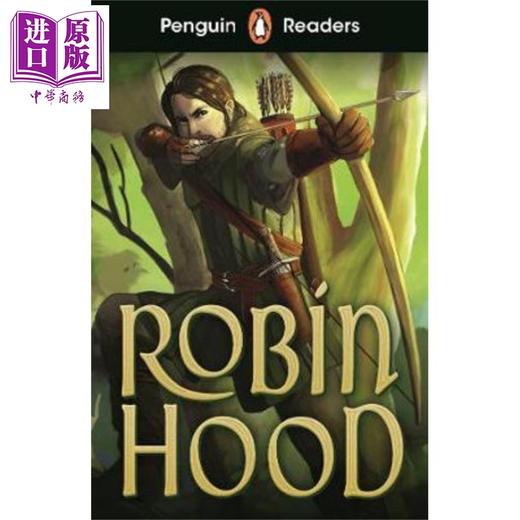 【中商原版】Penguin Readers Starter Level: Robin Hood 企鹅分级文学经典入门级 罗宾汉 ELT儿童分级阅读读物 插图故事书 商品图1