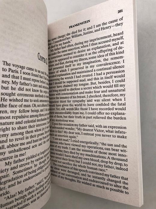 科学怪人弗兰肯斯坦 英文原版 Frankenstein 英文版科幻小说 经典名著进口书籍 Mary Shelley 玛丽雪莱 商品图2