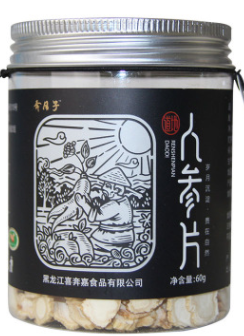奔日子长白山鲜人参蜜片（青年款）50g/瓶