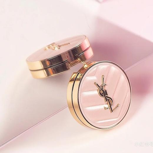 【干皮可选】法国 YSL圣罗兰 粉皮革持久保湿水润精华气垫 SPF23/PA++ 商品图11