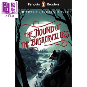 【中商原版】The Hound of the Baskervilles 企鹅分级文学经典入门级 巴斯克维尔的猎犬 柯南道尔 ELT儿童分级阅读插图故事书