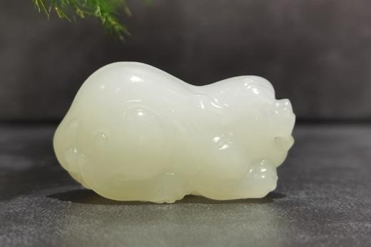 【御珠宫坊】羊脂白玉貔貅挂件 商品图6