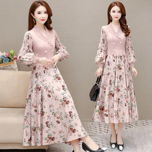 YW-LRX-Z7515春新款修身时尚气质优雅高贵A字裙 商品图1