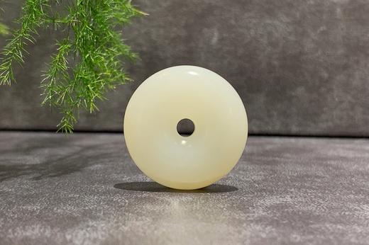 【御珠宫坊】羊脂白玉平安扣挂件 商品图2