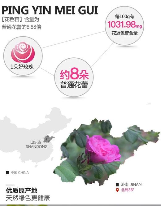 美容养颜，国标GB开头玫瑰花茶 22MM075 商品图3