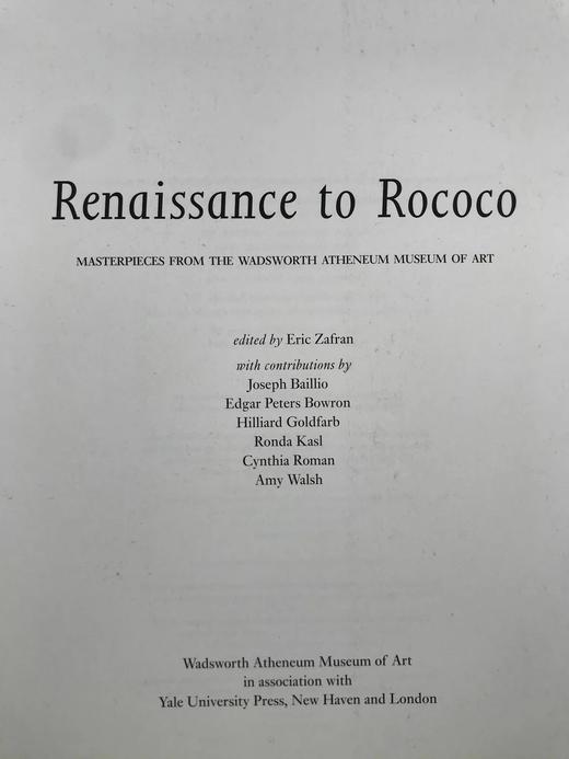 从文艺复兴到洛可可：沃兹沃斯·雅典娜艺术馆图集 约百幅彩色插图 精装大16开 商品图3