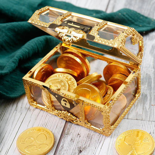 荷兰金币巧克力宝藏款100g/044491 香浓幼滑细腻可口趣味满满 商品图1