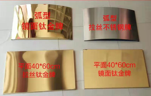 不锈钢门牌 商品图4