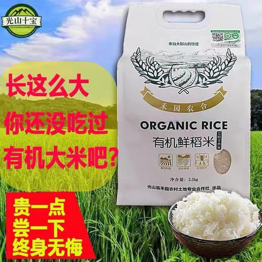 禾园农合有机鲜稻米-三粒寸贡米2.5kg/袋 商品图1