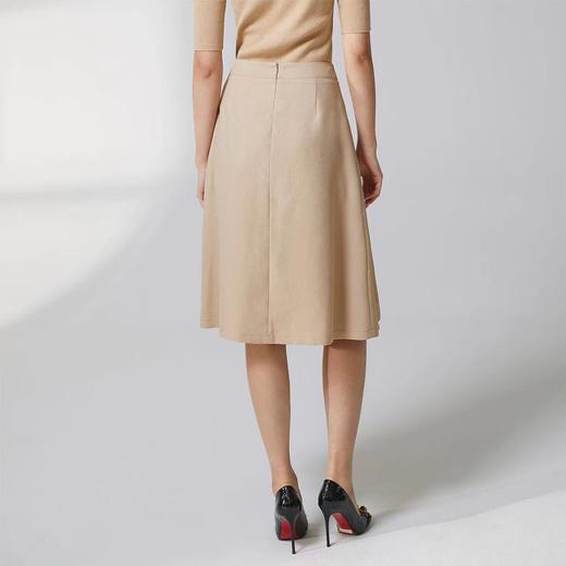 蓝地叠褶A摆半裙BLWCQ042000 商品图2