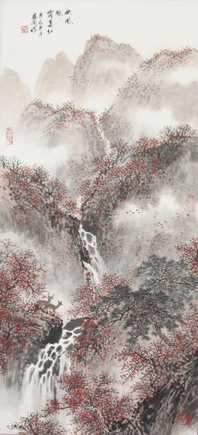 孙恩同 秋风飒飒霜叶红