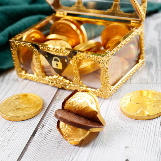 荷兰金币巧克力宝藏款100g/044491 香浓幼滑细腻可口趣味满满 商品图2