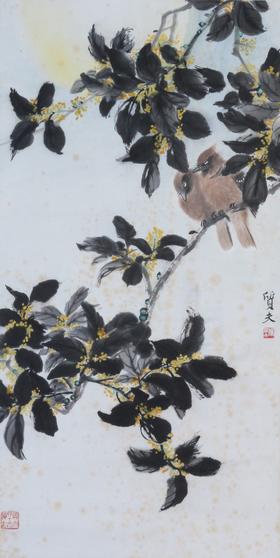 钟质夫 花鸟