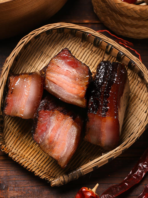 四川特产 古蜀味道五花肉农家自制五花腊肉 商品图0