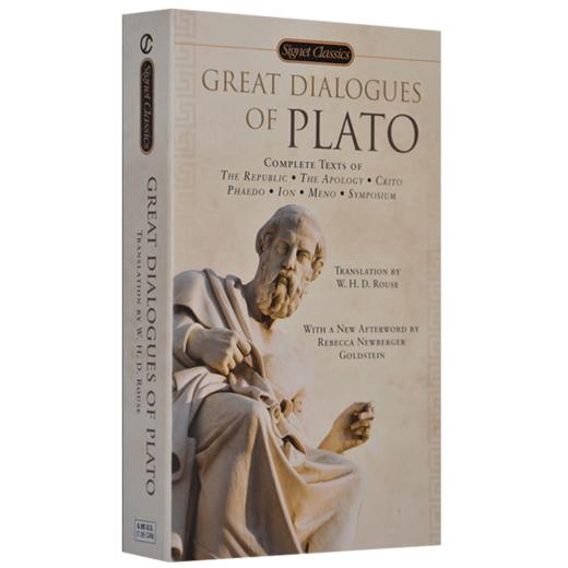 柏拉图对话录 英文原版 Great Dialogues of Plato 理想国英文版 经典哲学名著英语书籍 正版进口英语书 商品图1