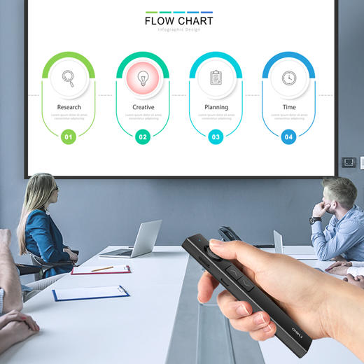 得力50681数码翻页笔(黑)(支) 商品图4