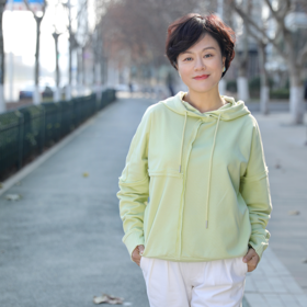 【不退不换】比纯棉更柔软 | 拼接减龄帽衫，不易打皱起球