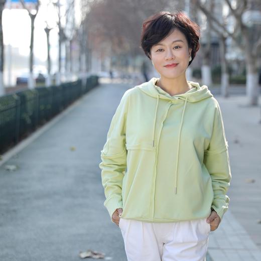 【不退不换】比纯棉更柔软 | 拼接减龄帽衫，不易打皱起球 商品图0