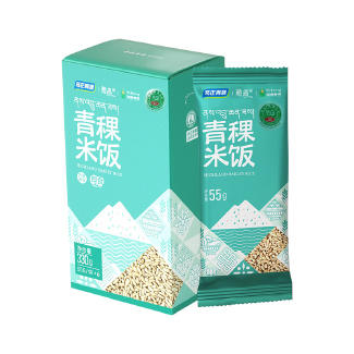奇正西藏低脂肪低升糖食品青稞速食方便米饭330g/盒常温包装 商品图0