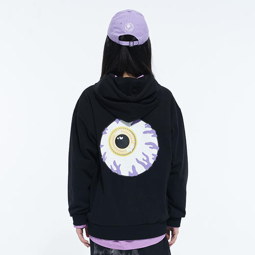 MISHKA印花套头连帽卫衣M21100452M 商品图2