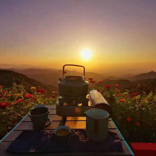 户外铝合金折叠桌露营轻便帐篷桌便携式烧烤桌野餐桌喝茶桌铝板桌 商品图1