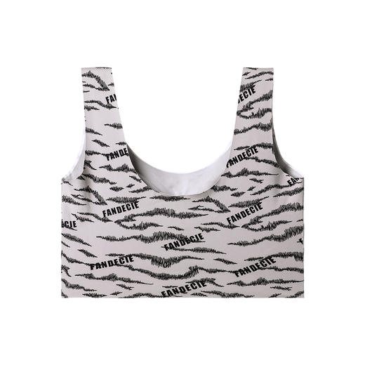 芬狄诗印花光面内衣女一片式背心围舒适无痕收副乳文胸FB00345 商品图2