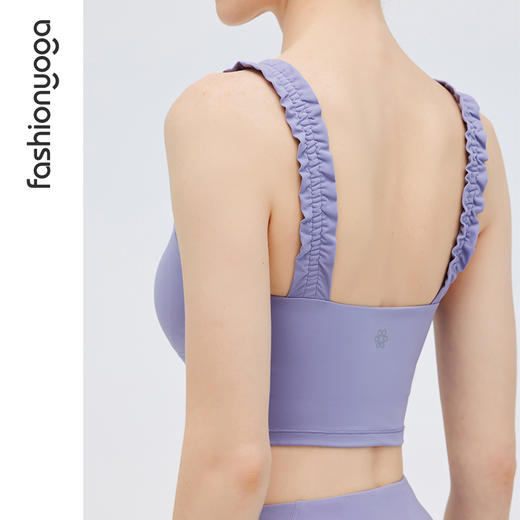 凡圣瑜伽波浪边肩带背心FY12204  商品图9