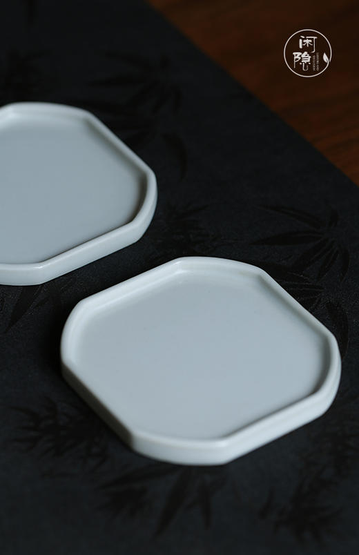 素白杯垫 单只杯垫 商品图1