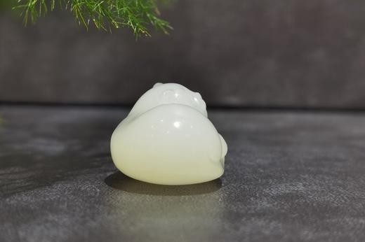 【御珠宫坊】羊脂白玉猫挂件 商品图3