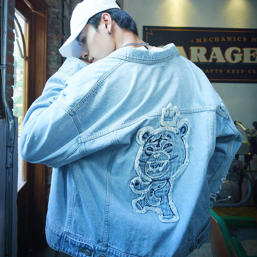 MISHKA做旧破洞牛仔M21100526M 商品图3