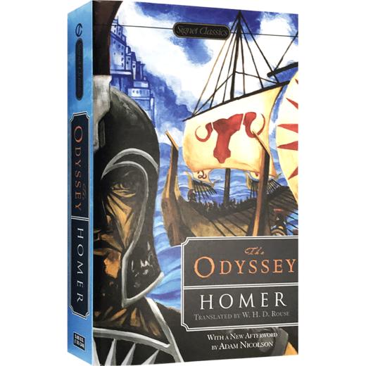 荷马史诗之奥德赛 英文原版 The Odyssey 英文版经典文学书 现货正版进口英文文学书籍 荷马史诗 商品图1
