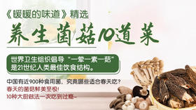养生菌菇10道菜-暖味精选