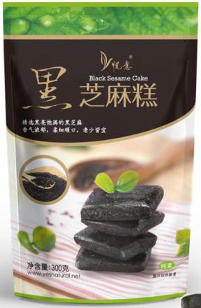 悦意黑芝麻糕300g/袋 商品图0