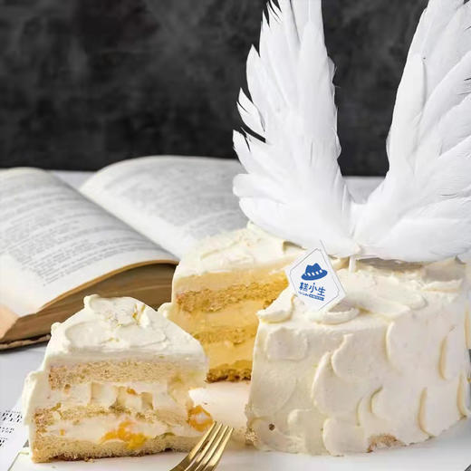天使爱美丽—芒果鲜奶蛋糕，每个孩子和女孩儿都是天使，带着梦想的翅膀！（福州） 商品图1